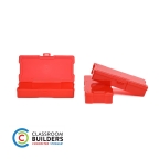 Snap-Lock Case - Red (Set of 3)