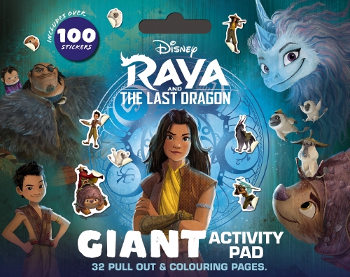 Raya and the Last Dragon: Giant Activity Pad (Disney)                                               