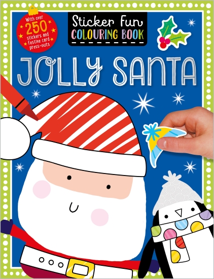 JOLLY SANTA STICKER ACTIVITY