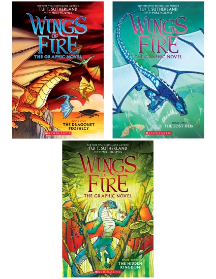 Wings of Fire 1-3                                                                                   