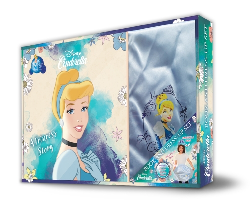 CINDERELLA: BOOK AND DRESS-UP SET (DISNEY)
