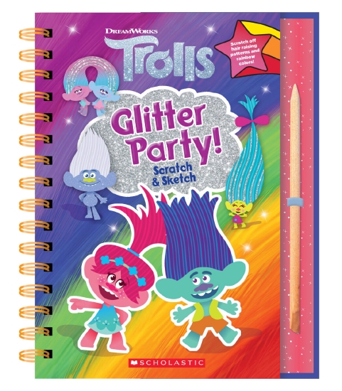 Trolls Glitter Party! Scratch & Sketch (DreamWorks)                                                 