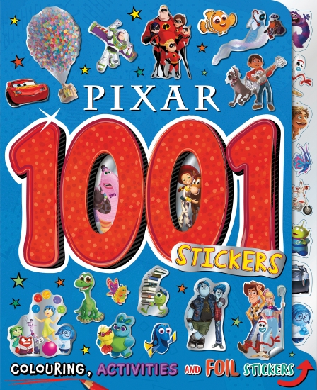 Pixar: 1001 Stickers (Disney Pixar) - Book