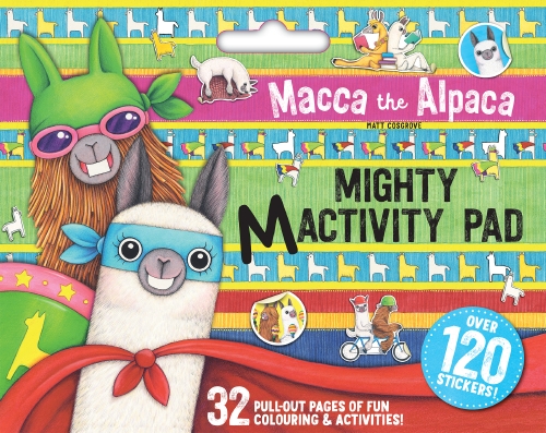 Macca the Alpaca: Mighty Mactivity Pad                                                              