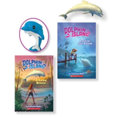 Dolphin Island 2-Pack +Dolphin Squishy                                                              