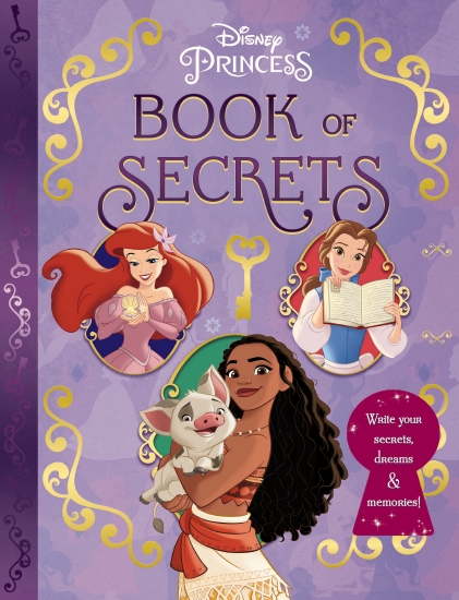 Disney Princess: Book of Secrets with Lock and Key