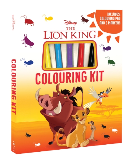 The Store - The Lion King: Colouring Kit (Disney) - Book - The Store