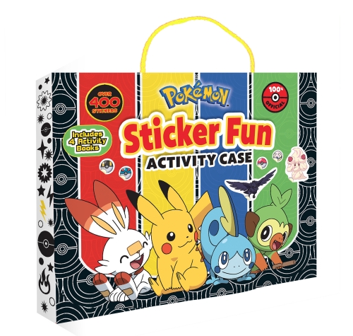 Product: Pokemon: Sticker Fun Activity Case - Book - School Essentials
